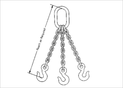  Three Leg Chain Sling